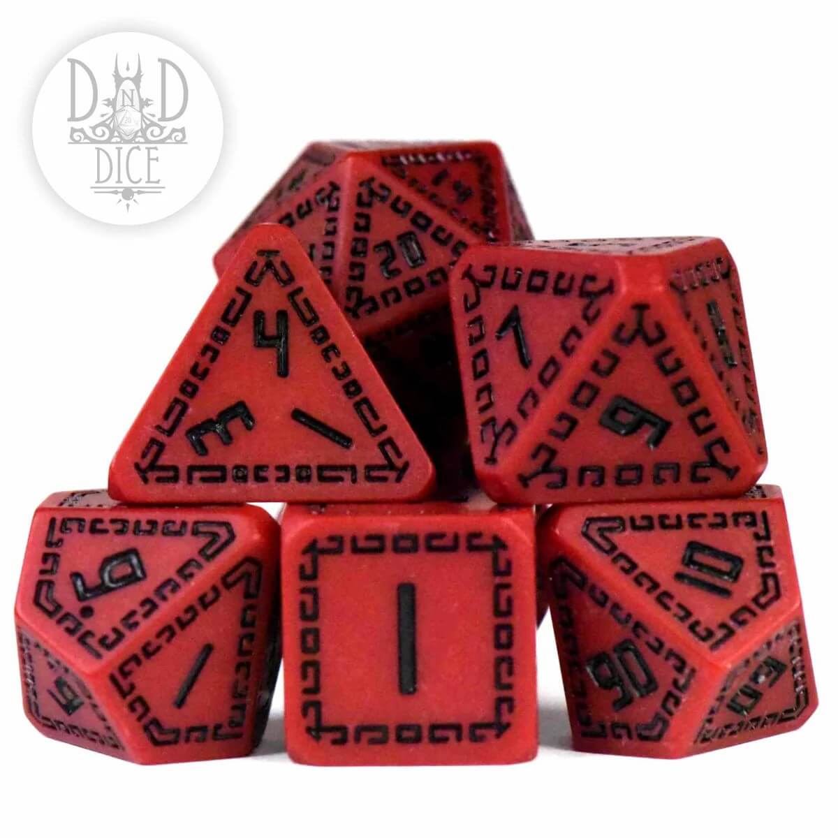 Olympian: Ares - Dice set - 7 stuks