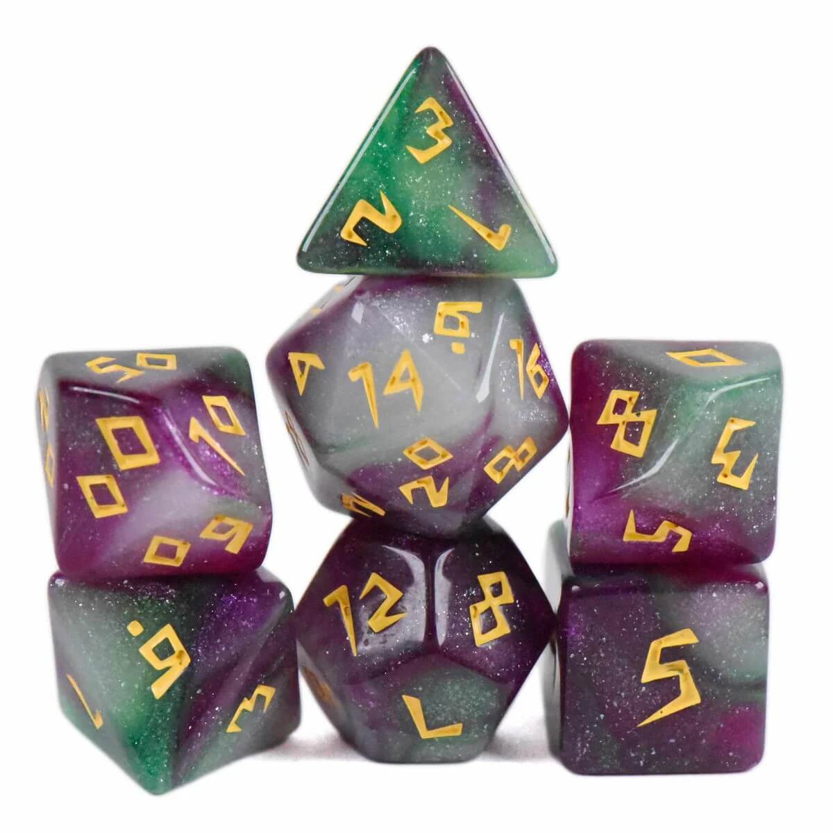 Quest for Lore - Dice set - 7 stuks
