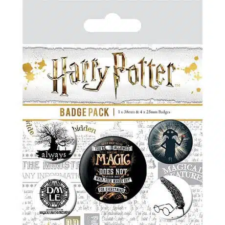 Symbols - Badge Button Pack - Harry Potter