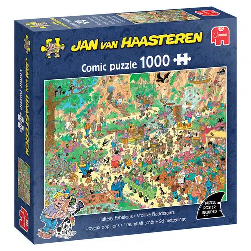 Vrolijke Fladderaars - Jan van Haasteren - 1000 stukken puzzel