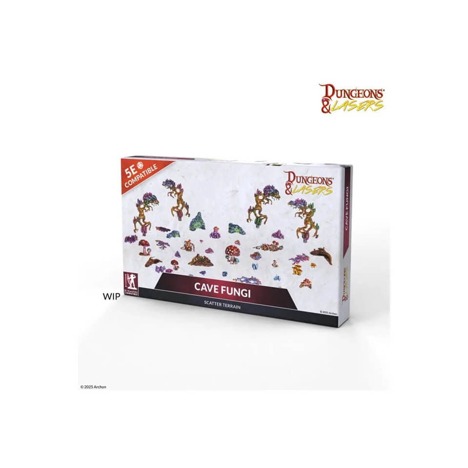 Cave Fungi: Scatter Terrain - Dungeons & Lasers