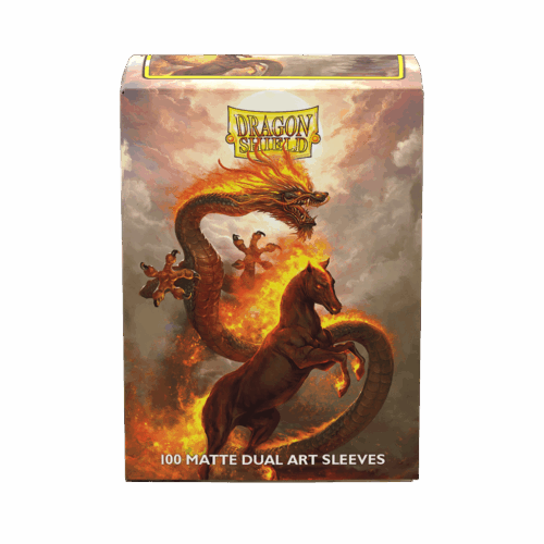 Fire Horse 2026 - Brushed Art Sleeves - 100 stuks