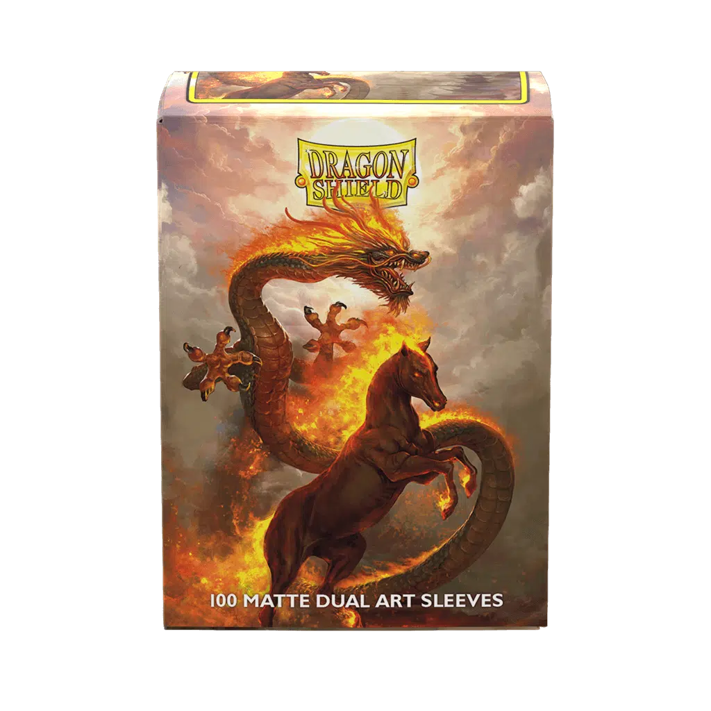 Fire Horse 2026 - Brushed Art Sleeves - 100 stuks