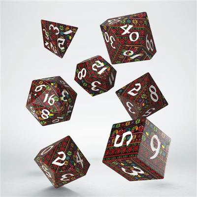 Krajka - Full Art Dice Set - 7 stuks