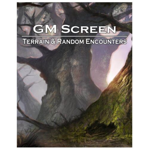 Terrain & Random Encounters - GM Screen