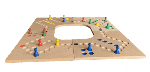 Tokkenspel Puzzel 4 spelers