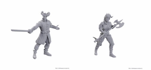 Wyll & Karlach - Unpainted D&D Miniatures Special Edition Baldur's Gate 3