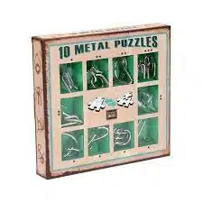 10 Metal Puzzles - Groen