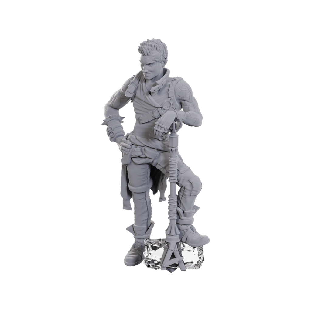 Ashton Greymoore - Critical Role Unpainted Miniatures