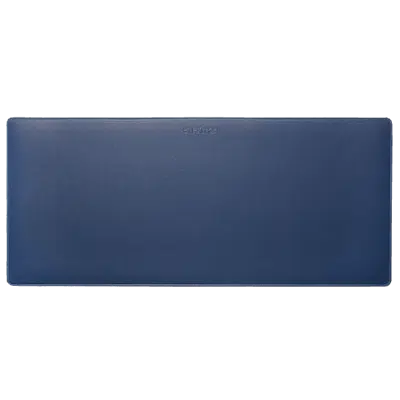 Blauw - XXL Faux Leather Playmat