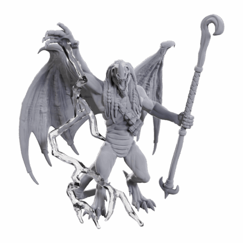 Blue Abishai - D&D Unpainted Miniatures