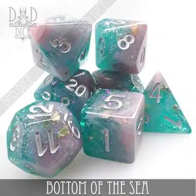 Bottom of the Sea - Dice set - 7 stuks