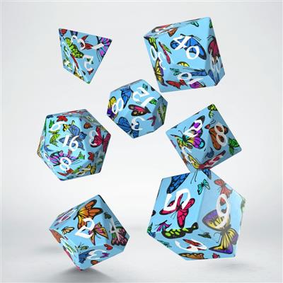 Butterfly - Full Art Dice Set - 7 stuks