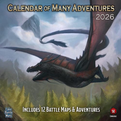 Calendar of Many Adventures 2026