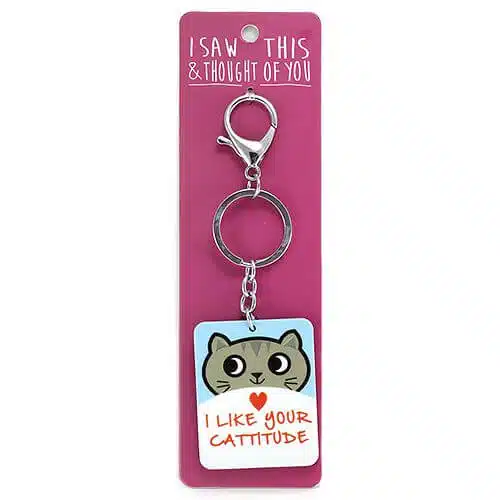 Cattitude - Sleutelhanger