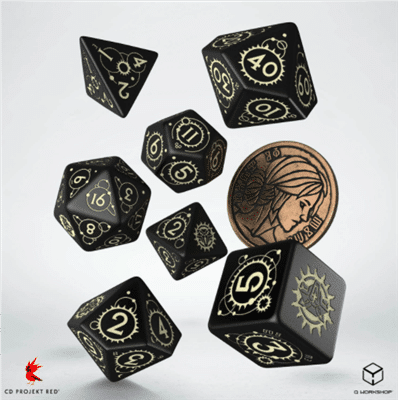 Ciri, the Zireael - The Witcher Dice Set