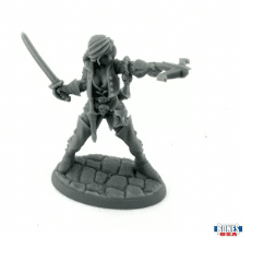 Damaris, Female Duskwarden - Unpainted Miniature