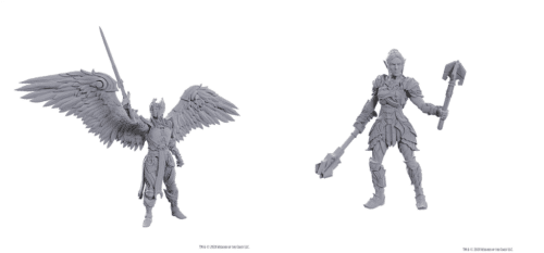 Dame Aylin & Minthara - Unpainted D&D Miniatures Special Edition Baldur's Gate 3