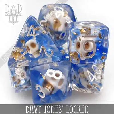 Davy Jones Locker - Dice set - 7 stuks