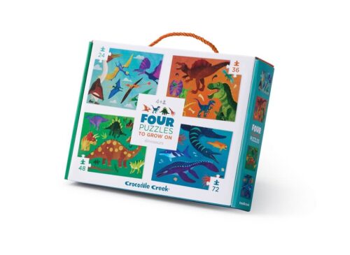 Dinosaurs - Four Puzzles to Grow On - 24 tot 72 stukken