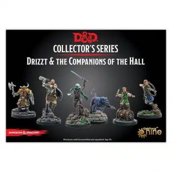 Drizz't & the Companions of the Hall - Unpainted D&D Miniatures