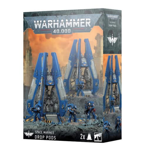 Drop Pods - Space Marines