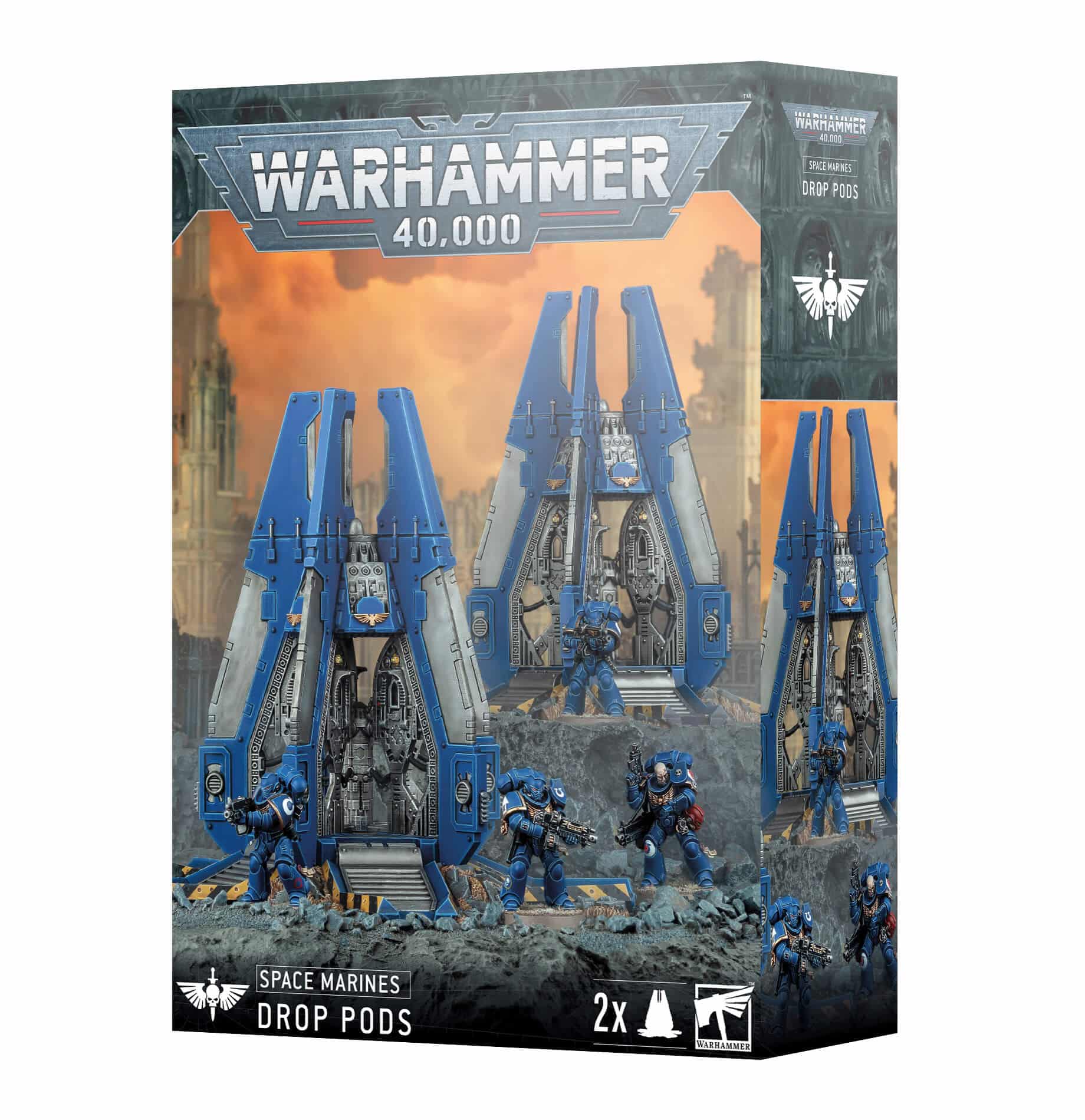 Drop Pods - Space Marines