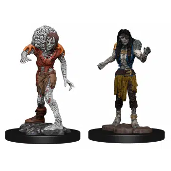 Drowned Assassin & Drowned Ascetic - D&D Unpainted Miniatures