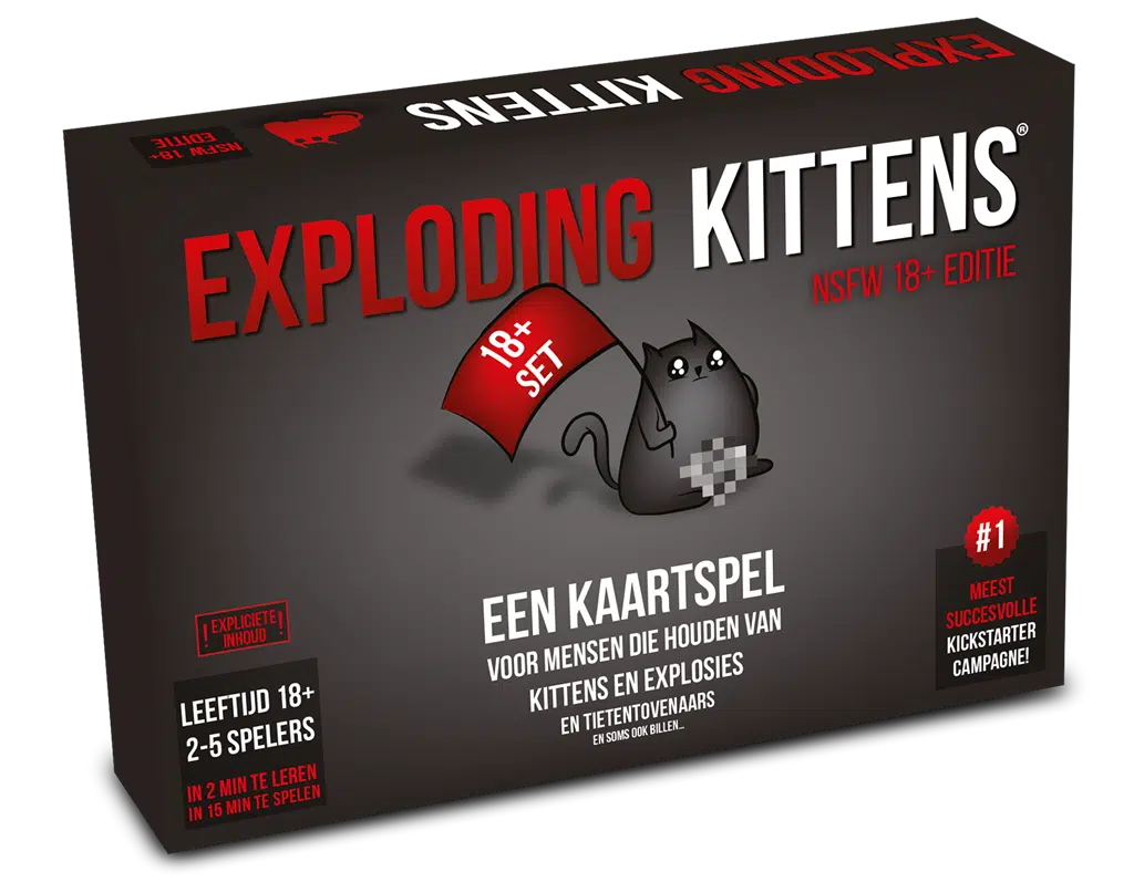 Exploding Kittens: NSFW Editie - NL