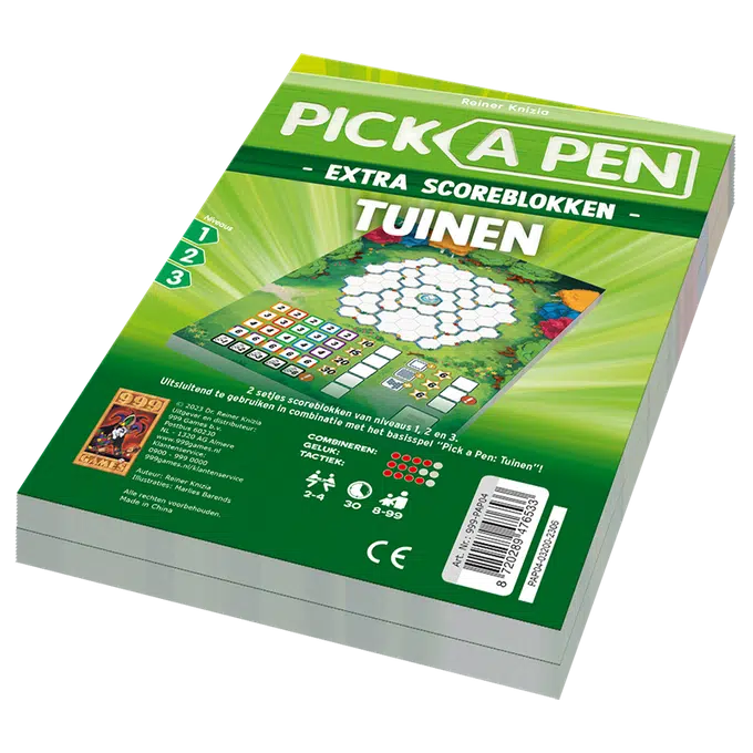 Extra Scoreblokken - Pick A Pen: Tuinen