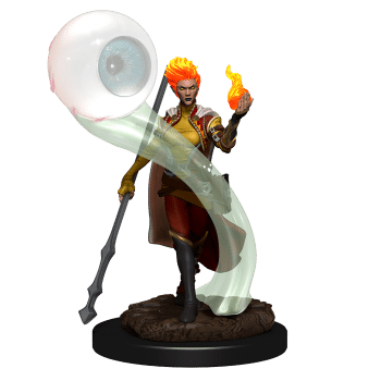 Fire Genasi Wizard - Premium D&D Figure