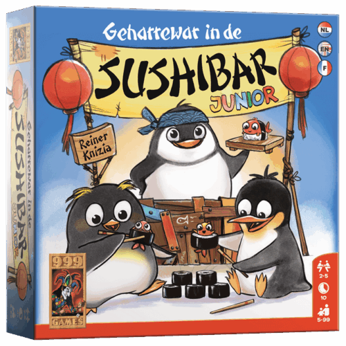 Geharrewar in de Sushibar Junior