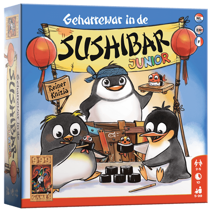 Geharrewar in de Sushibar Junior