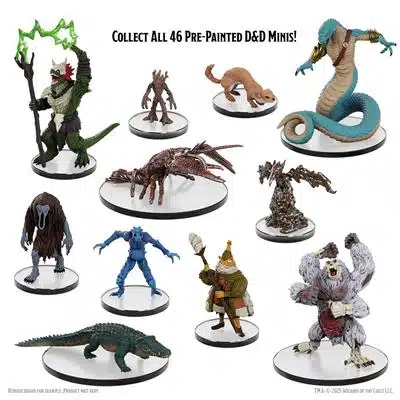 Ghost Light - 4 Random D&D Miniatures