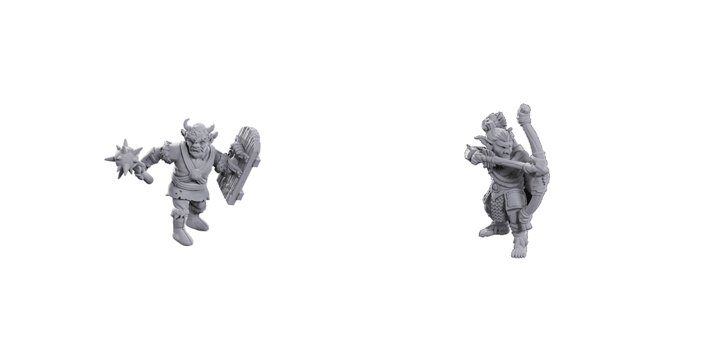Goblins - Unpainted D&D 50th Anniversary Miniatures