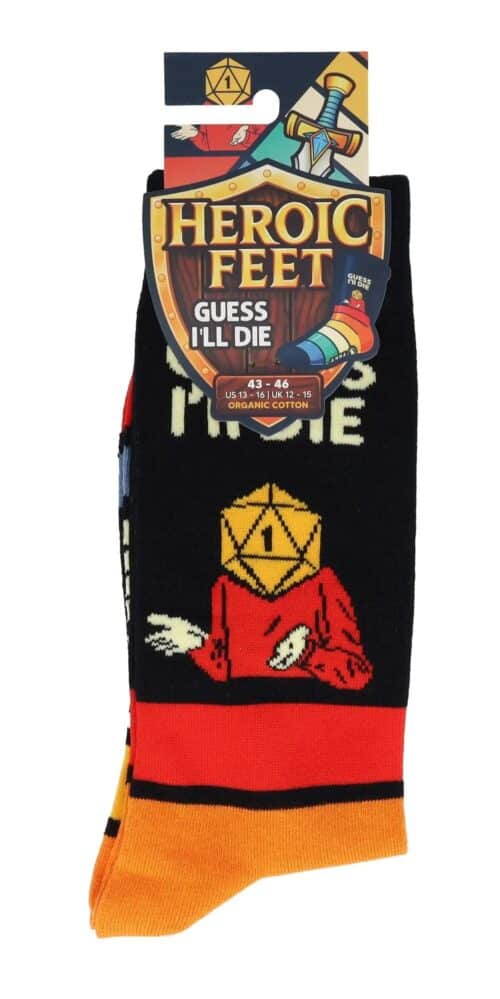 Guess I'll Die - EU Maat 35-38 - Heroic Feet Socks