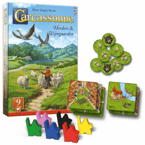 Herders & Wijngaarden - Carcassonne Uitbreiding 9