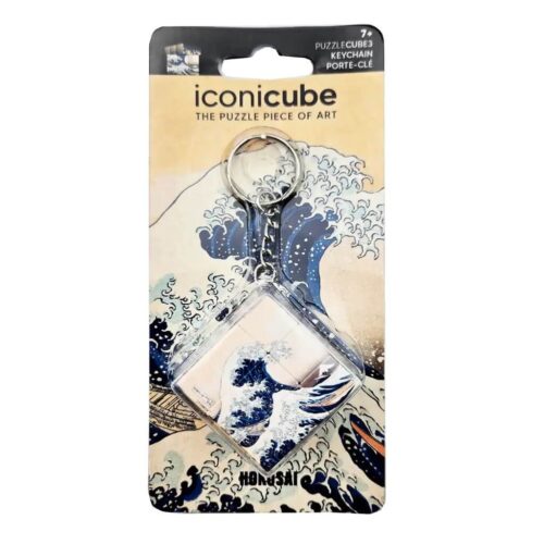 Hokusai - Iconicube - Keychain