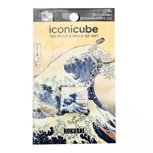 Hokusai - Iconicube - Mini Keychain