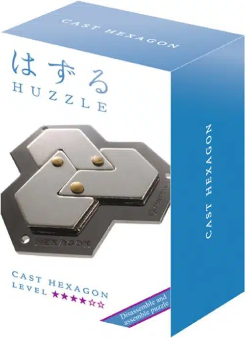 Huzzle Cast Puzzle - Hexagon (4)