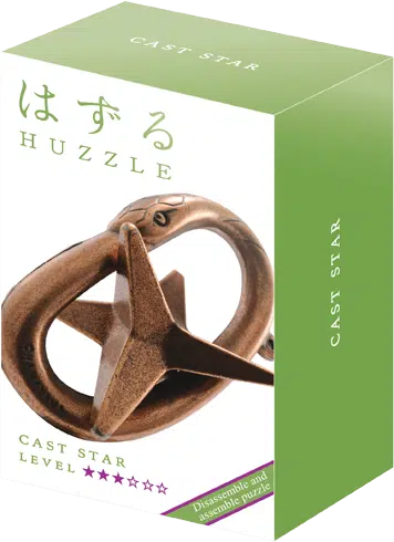 Huzzle Cast Puzzle - Star (3)