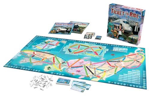 Japan + Italy - Ticket to Ride Uitbreiding