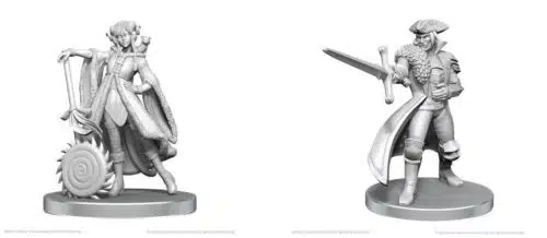 Jester Lavorre & Fjord Stone - Critical Role Unpainted Miniatures