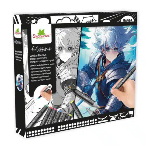 Layout and Markers Manga - Martial Arts