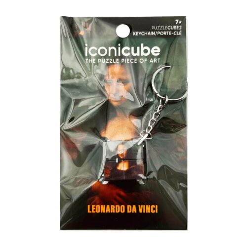 Leonardo Da Vinci - Iconicube - Mini Keychain
