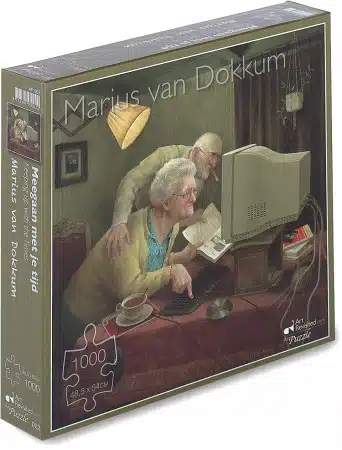 Meegaan met je Tijd - 1000 stukken puzzel - Marius van Dokkum