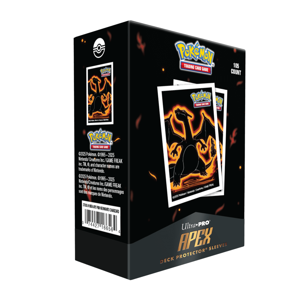 Neon Kanto Charizard - Apex Art Sleeves - 105 stuks