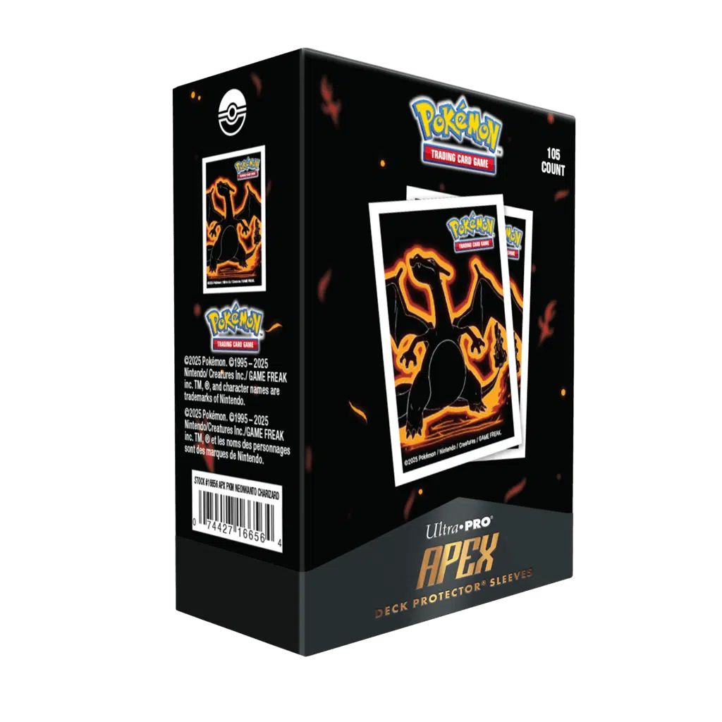 Neon Kanto Charizard - Apex Art Sleeves - 105 stuks