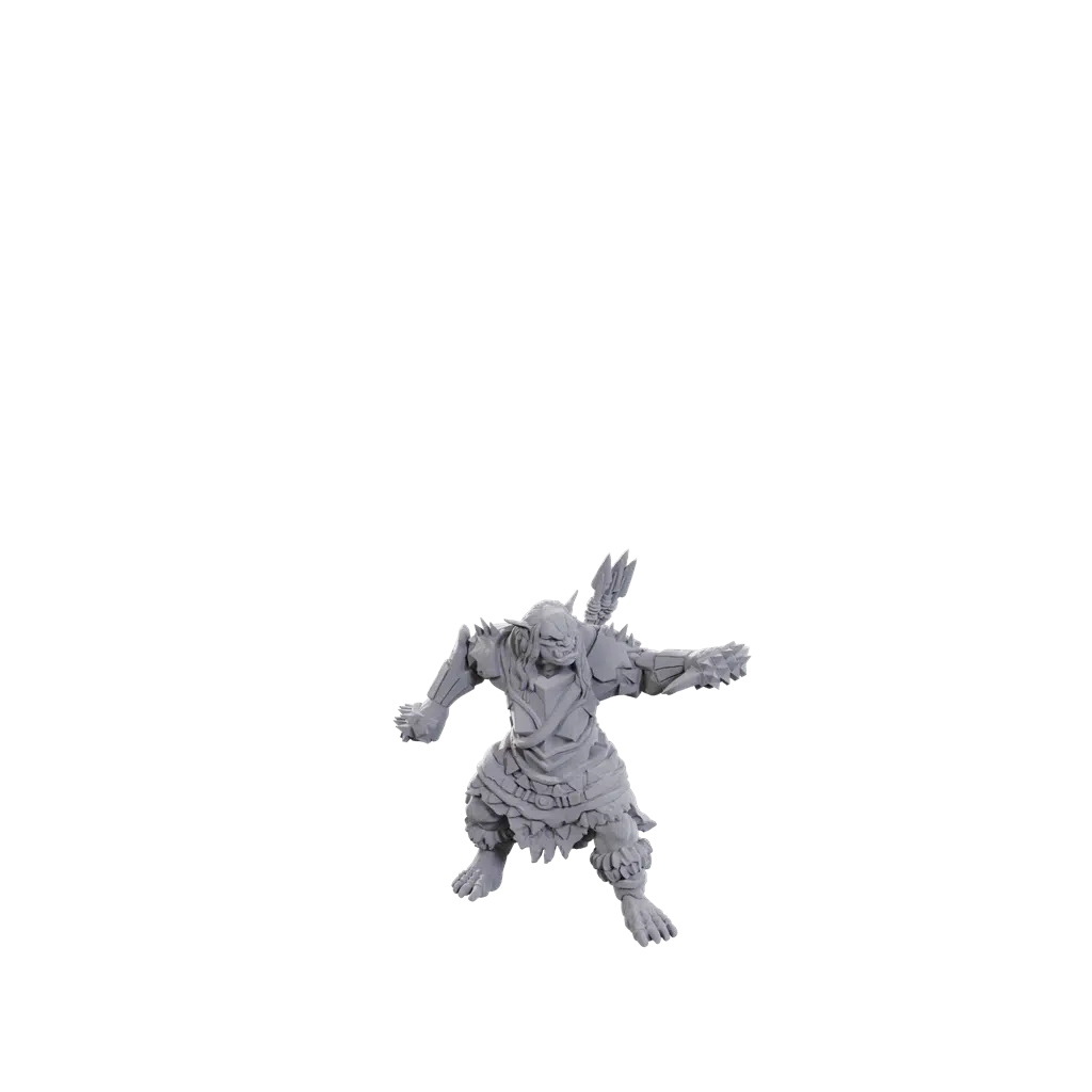 Orc Brute - Pathfinder Unpainted Miniatures