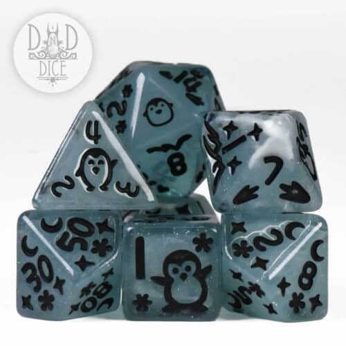 Penguin Pals - Dice set - 7 stuks